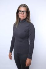 Hestagallery Shirt med lange ærmer - antracit