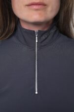 Hestagallery Shirt med lange ærmer - antracit - Billede 4
