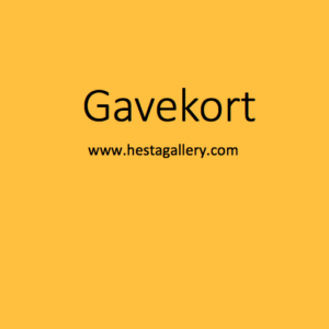 Gavekort til www.hestagallery.com .Print selv gavekort! Du vælger blot det beløb du ønsker i drop down menuen herover, går til kassen, så fremsender vi gavekortet til dig på mail i løbet af få timer, som du så selv printer ud.