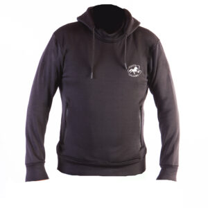 Hestagallery Tindur Hoodie til ham. Lækker og varm hættetrøje med 2 lynlåslommer og aftagelig hætte