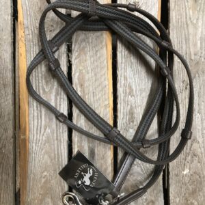 Supergrip tøjle der ligger godt i hånden | 2,5m lang | med karabinhager