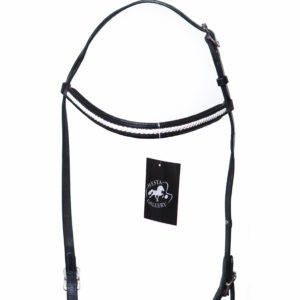 Hestagallery Islændertrense med hvid flet