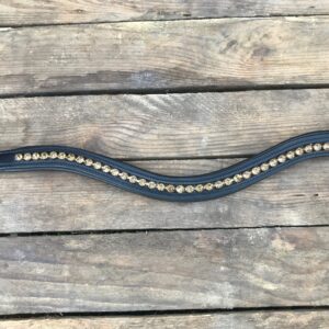 VALS pandebånd med guldfarvede sten