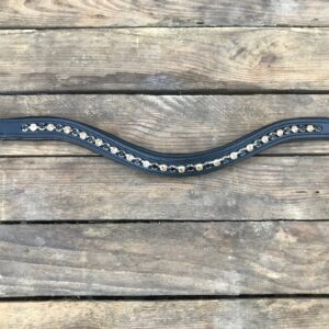 VALS pandebånd med guldfarvede og sorte sten