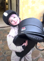 Børnesadel - også velegnet til handicapridning - Billede 7