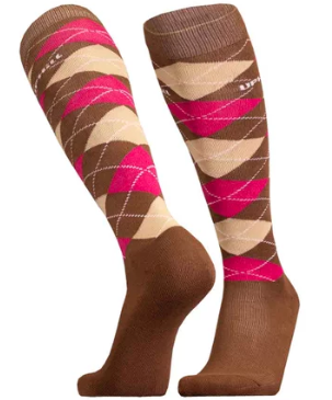 UphillSport_DIAGONAL_Riding socks_Brown_1-Hestagallery