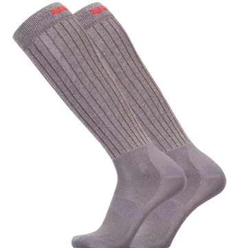 UphillSport_Summer Course_Riding socks_Grey-Hestagallery UphillSport SUMMER COURSE 3-lags ridestrømper. Fugttransporterende materiale.