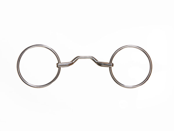 VALS Free Tongue tungefrihedsbid i rustfrit stål med store ringe